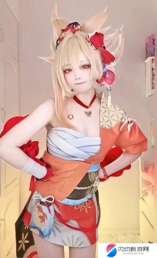 cos原神胡桃白丝 JK胡桃绫华美爆了