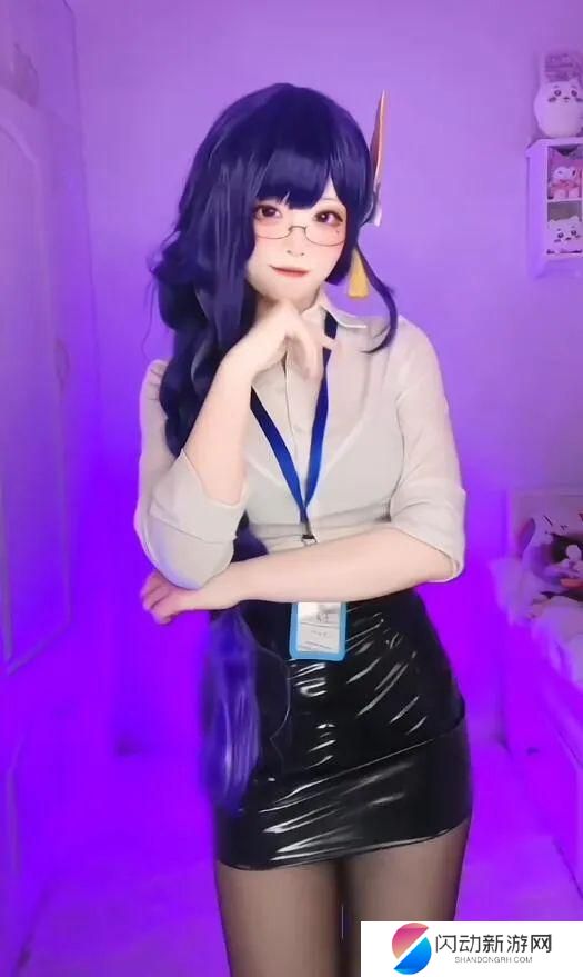 cos原神胡桃白丝 JK胡桃绫华美爆了