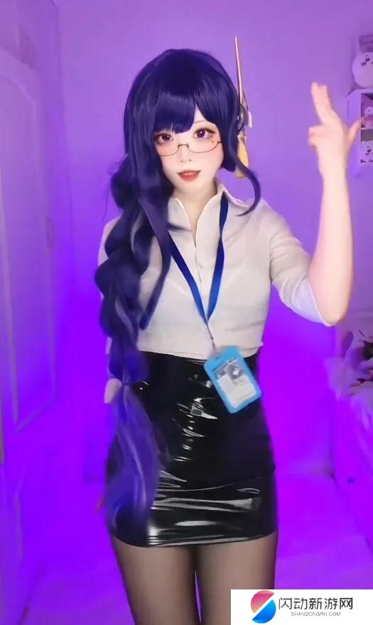 cos原神胡桃白丝 JK胡桃绫华美爆了