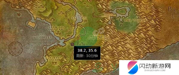 《魔兽世界怀旧服》邦加拉什位置介绍一览