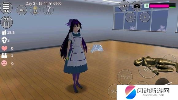 樱花世界模拟器怎么切换人物 怎么在游戏《樱花校园模拟器》中更换性别