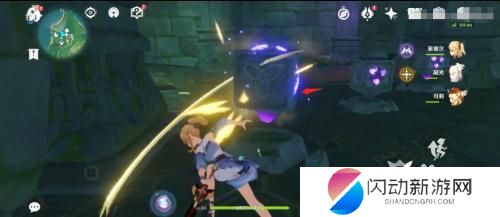 原神荒岛地下一层五个雷石碑解密流程 原神稻妻荒海井底5石碑位置图