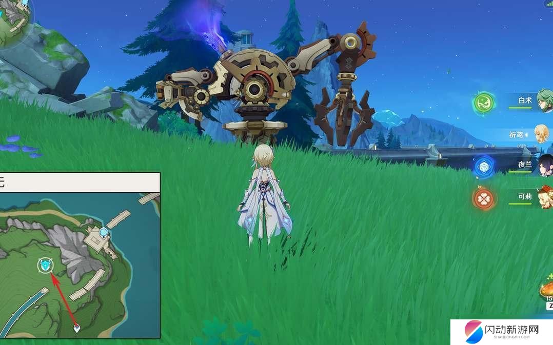 聚能式机芯元件后续 原神7个聚能式机械元件位置