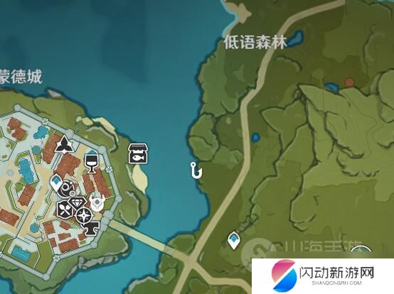 原神钓鱼具体地点 原神钓鱼点位置地图